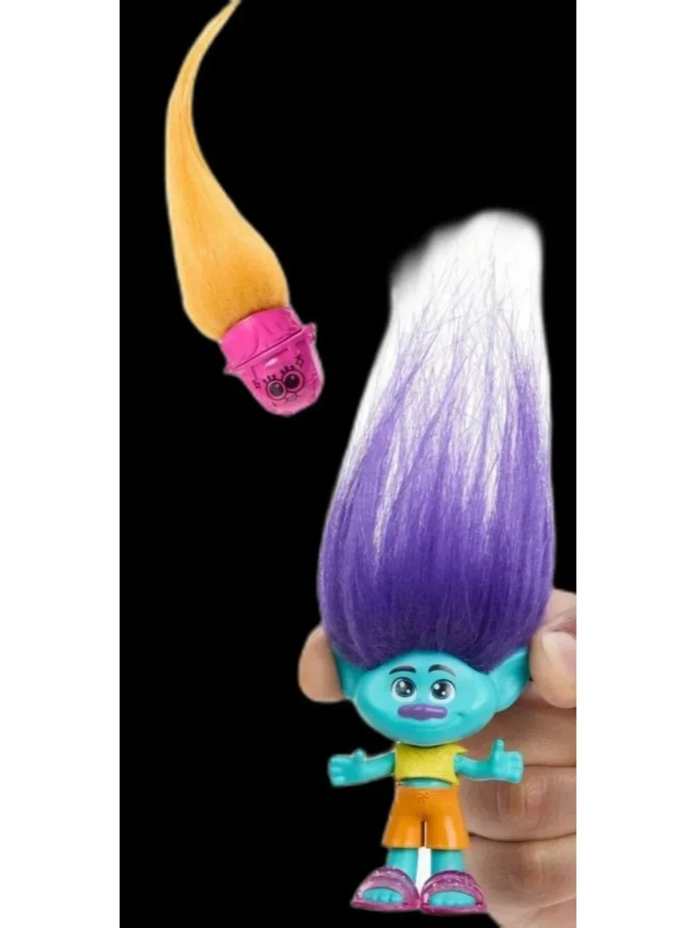DreamWorks TROLLS Band Together Hair Pops Branch Doll And Accessories NEW